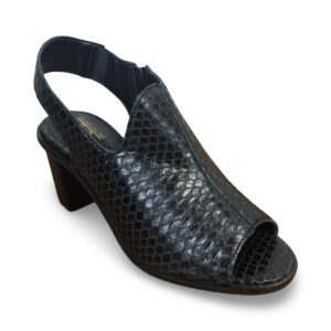 Sandália Couro Cobra